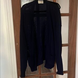 Elegant Navy Cardigan